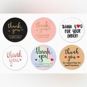 THANK YOU stickers 500 count